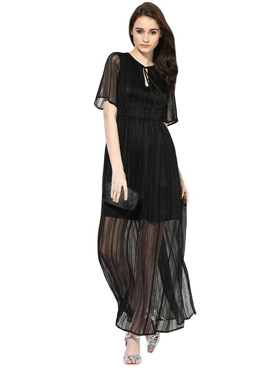 black maxi dress - 14422079 - Zoom Image - 1