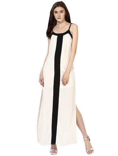 white side slit maxi dress - 14422081 - Very Small Image - 1