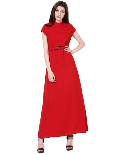 red maxi dress - 14422086 - Very Small Image - 1