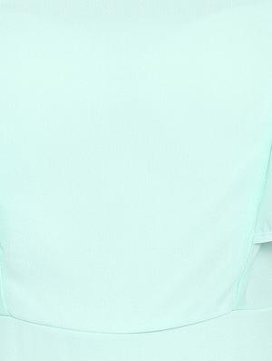 blue a-line dress with cape sleeves - 14422233 - Standard Image - 5