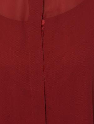 maroon shirt dress - 14422298 - Standard Image - 4