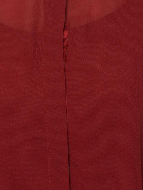maroon shirt dress - 14422298 - Zoom Image - 4