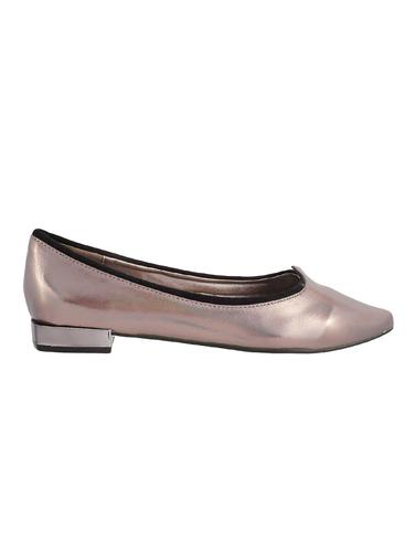 grey sheet slip on ballerina - 14422391 - Very Small Image - 1