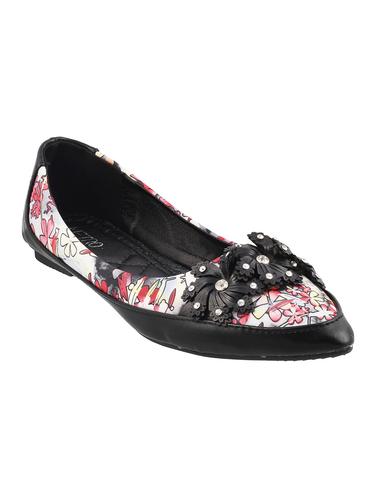 black tpr slip on ballerina - 14422396 - Very Small Image - 1