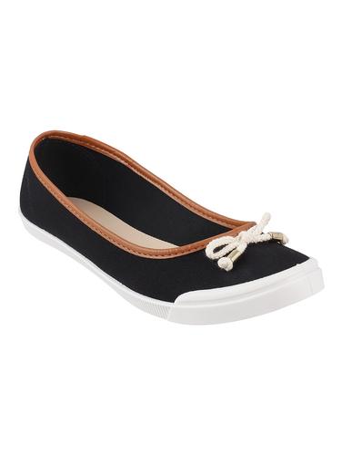 black tpr slip on ballerina - 14422407 - Very Small Image - 1