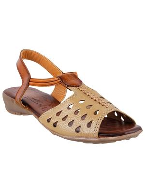 beige tpr back strap sandals - 14422441 - Standard Image - 1