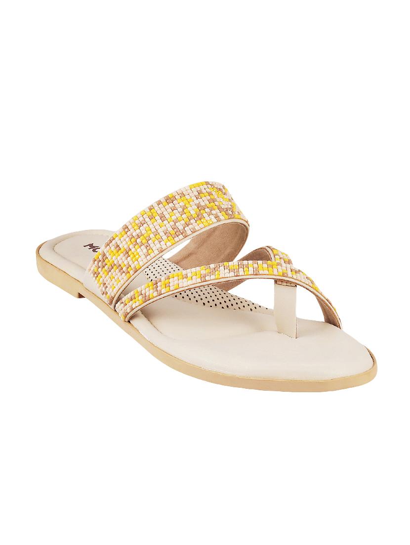 beige toe separator sandal - 14422496 - Zoom Image - 1