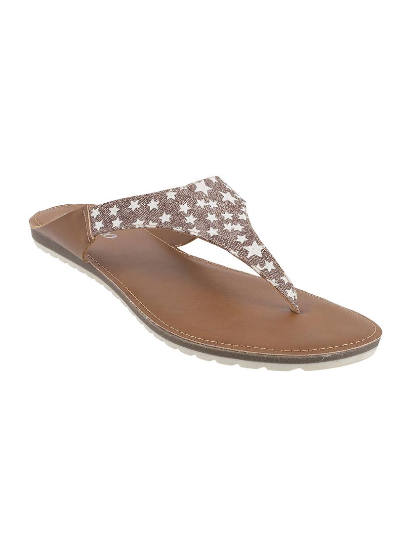 brown toe separator sandal - 14422532 - Zoom Image - 1