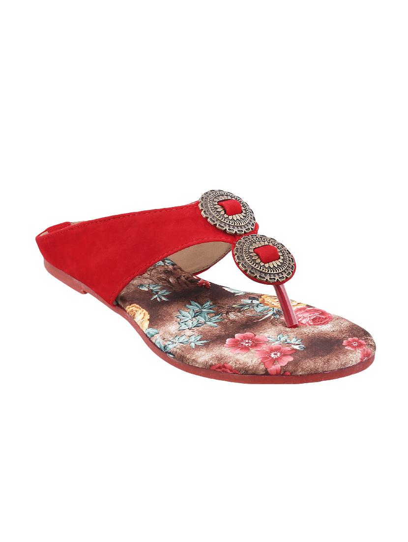 red toe separator sandal - 14422542 - Zoom Image - 1