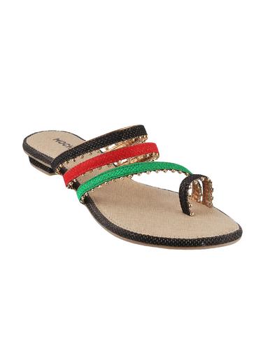 multi colored one toe sandal - 14422547 - Very Small Image - 1