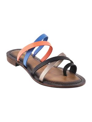 multi colored one toe sandal - 14422559 - Standard Image - 1