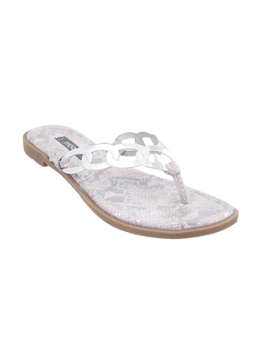 silver toe separator sandal - 14422574 - Zoom Image - 1