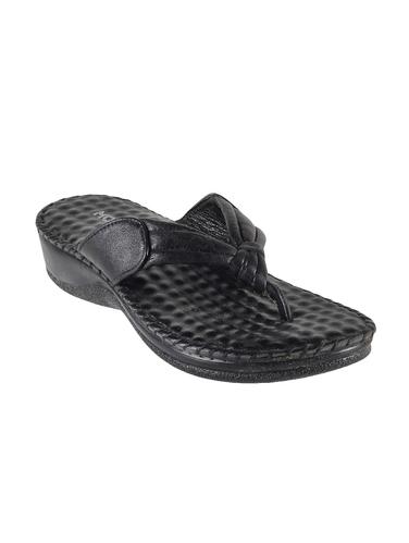black toe separator slippers - 14422630 - Very Small Image - 1