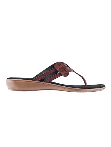 brown toe separator sandal - 14422665 - Very Small Image - 1