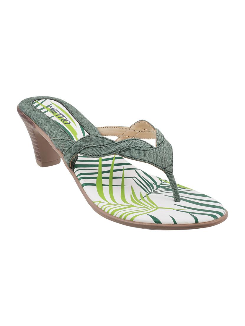 green toe separator sandal - 14422687 - Zoom Image - 1