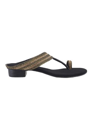 black one toe sandal - 14422706 - Very Small Image - 1