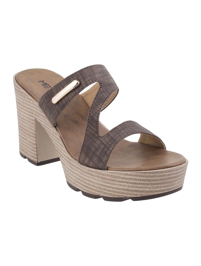 brown platforms sandal - 14422742 - Zoom Image - 1