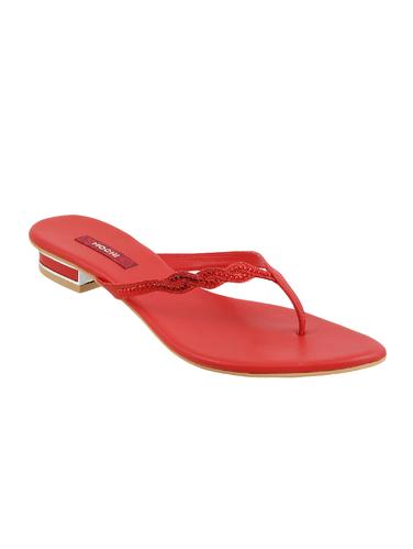 red toe separator sandal - 14422773 - Very Small Image - 1