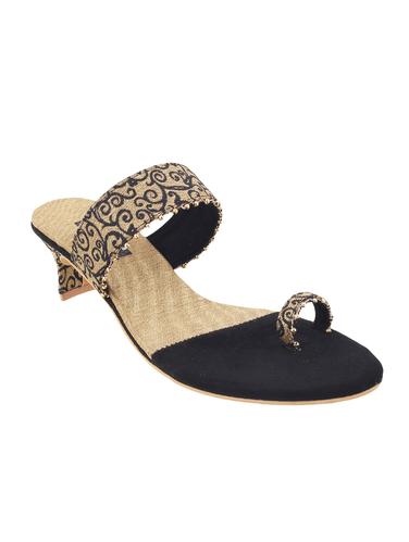 black one toe sandal - 14422818 - Very Small Image - 1