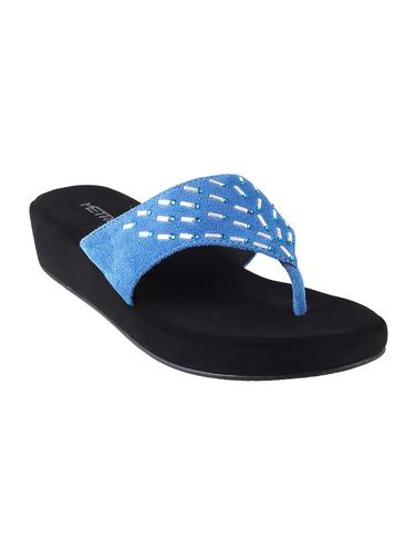 blue platforms wedge - 14422832 - Very Small Image - 1