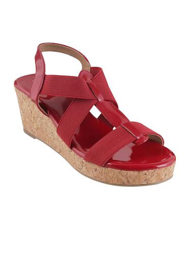 maroon back strap wedge - 14422988 - Very Small Image - 1