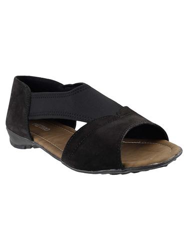 black closed back sandal - 14423002 - Very Small Image - 1