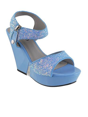 blue sheet back strap wedges - 14423027 - Very Small Image - 1
