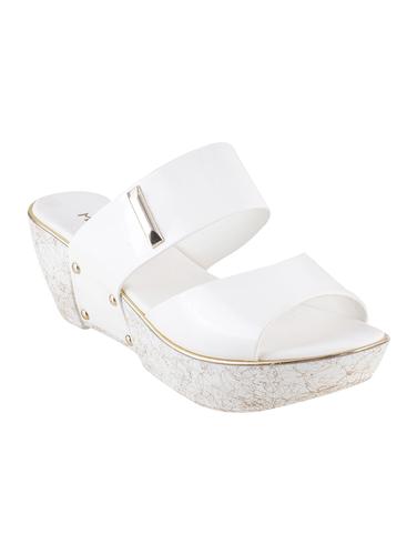 white tpr slip on wedges - 14423039 - Very Small Image - 1