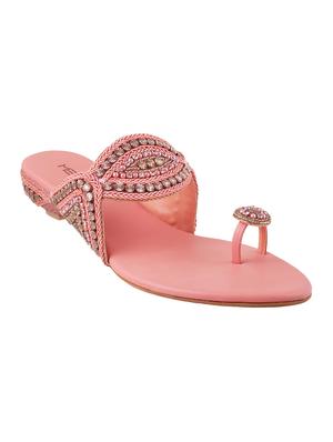 pink one toe sandal - 14423085 - Standard Image - 1