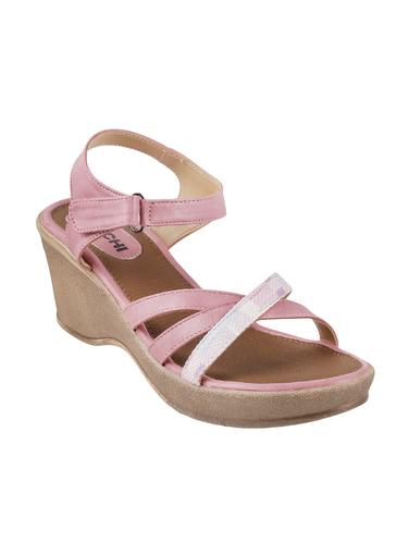 pink ankle strap wedge - 14423133 - Very Small Image - 1
