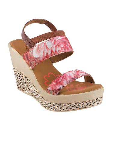 pink back strap wedge - 14423145 - Very Small Image - 1