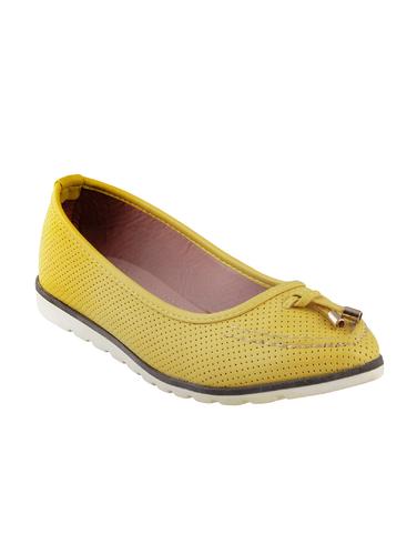 yellow pu slip on loafers - 14423285 - Very Small Image - 1
