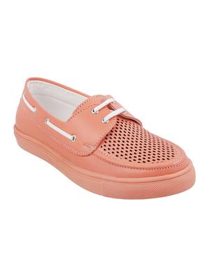pink tpr laceup sneakers - 14423290 - Standard Image - 1