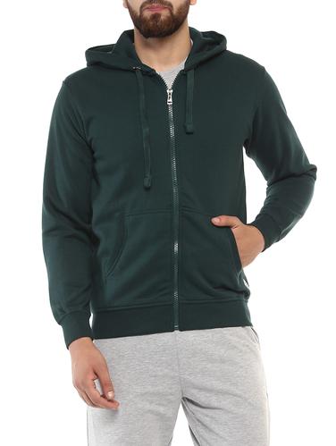 green fleece sweatshirt - 14423579 - Very Small Image - 1