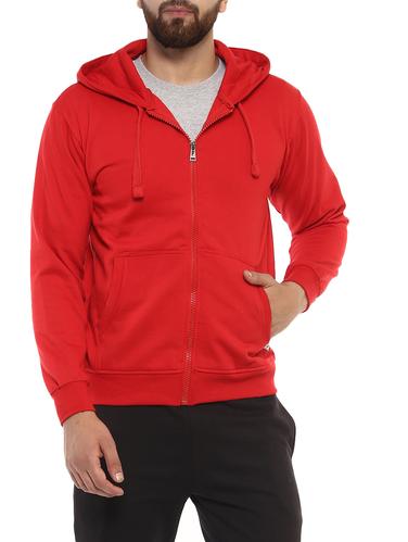 red fleece sweatshirt - 14423582 - Very Small Image - 1
