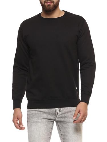 black fleece sweatshirt - 14423584 - Very Small Image - 1
