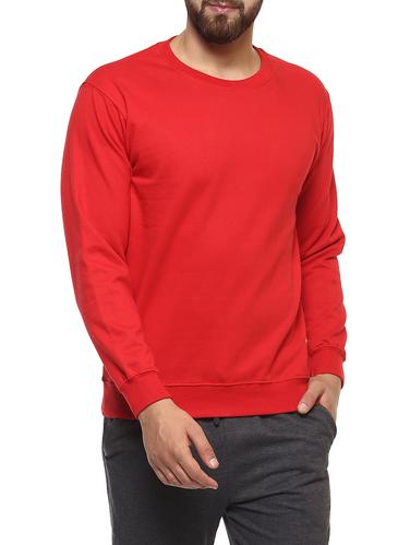 red fleece sweatshirt - 14423588 - Very Small Image - 1
