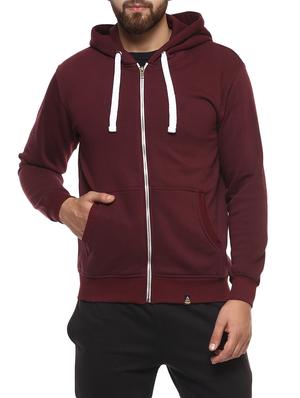red fleece sweatshirt - 14423603 - Standard Image - 1