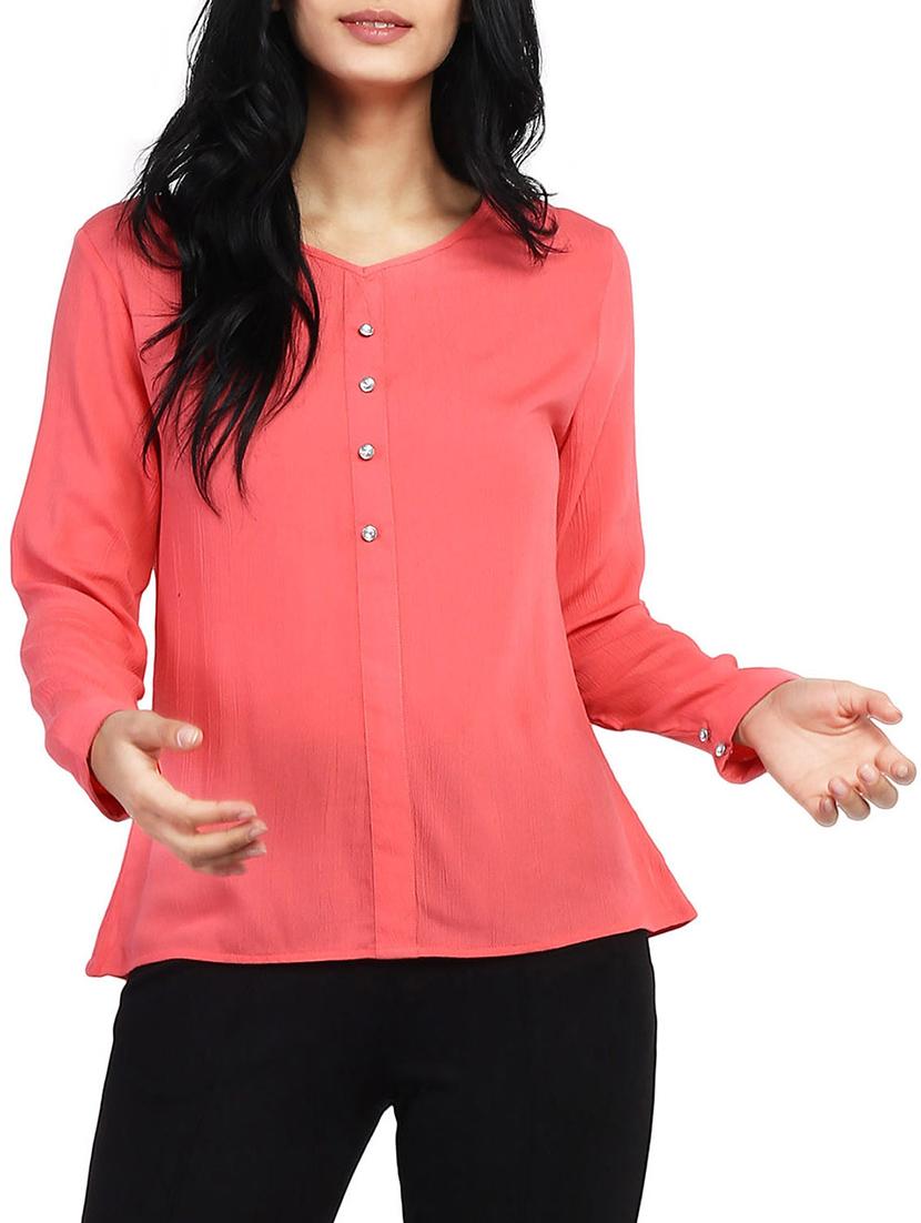 pink rayon top - 14423802 - Zoom Image - 1