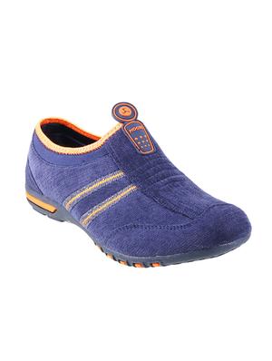 navy slip on casual shoe - 14423929 - Standard Image - 1