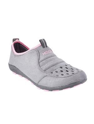 grey slip on casual shoe - 14423932 - Standard Image - 1