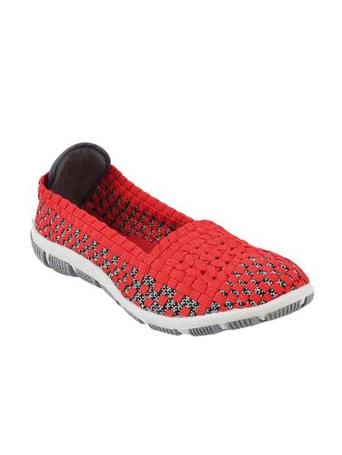 red slip on casual shoe - 14423957 - Very Small Image - 1