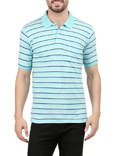 blue cotton t-shirt - 14424040 - Very Small Image - 1
