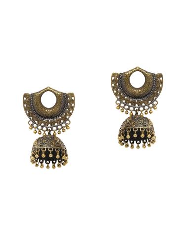 silver metal other earring - 14424151 - Very Small Image - 1