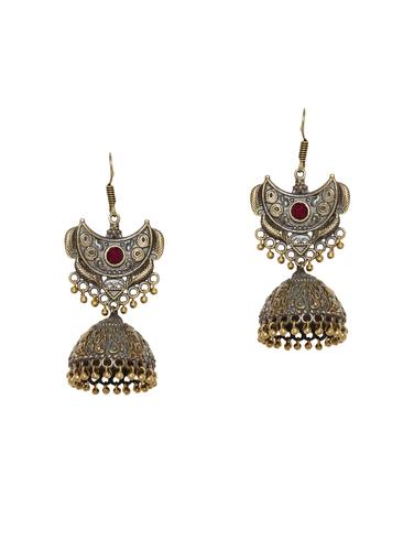 silver metal other earring - 14424154 - Very Small Image - 1