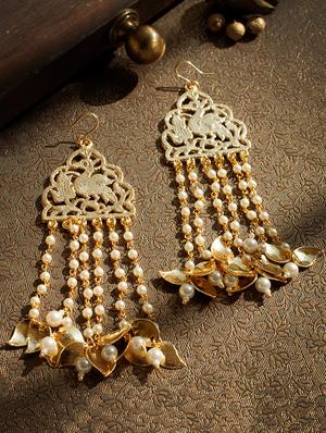 Gold Tone Earrings - 14424235 - Standard Image - 1