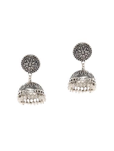 silver metal other earring - 14424295 - Very Small Image - 1