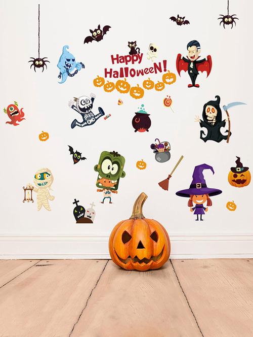 cortina happy halloween party theme wall stickers - 14424557 - Standard Image - 1