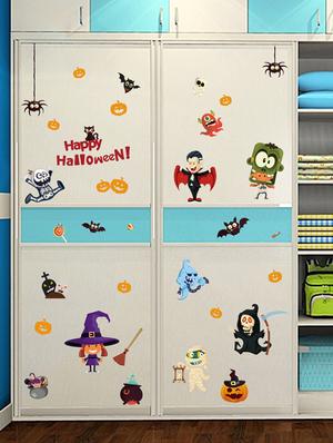 cortina happy halloween party theme wall stickers - 14424557 - Standard Image - 2