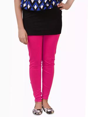 pink woolen leggings - 14424586 - Standard Image - 1
